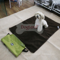 Lit de chien Doglemi doux couverture de voyage pour chien